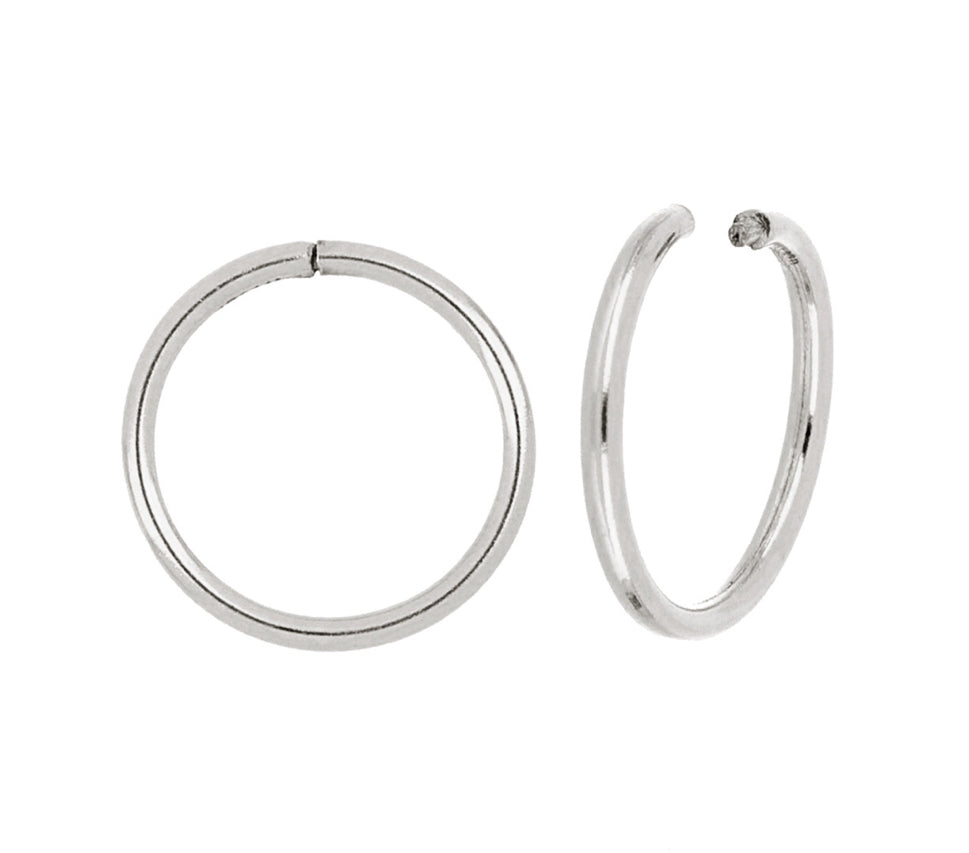 Sterling Silver Hoops