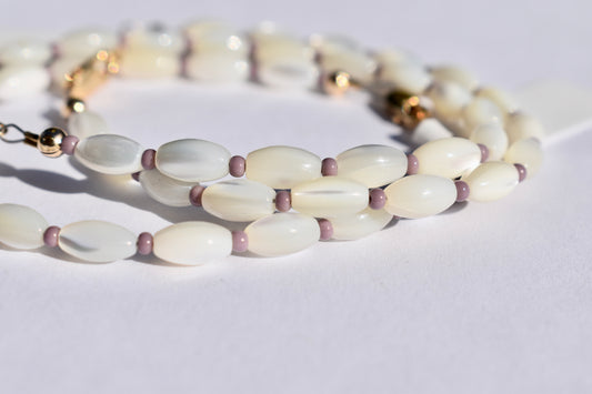 Pearl with Purple